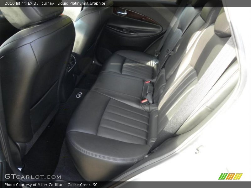  2010 EX 35 Journey Graphite Interior