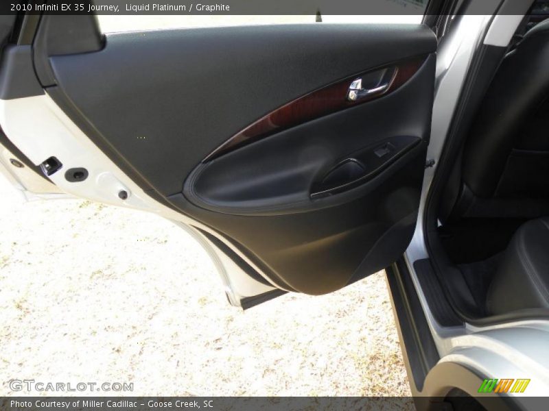 Liquid Platinum / Graphite 2010 Infiniti EX 35 Journey