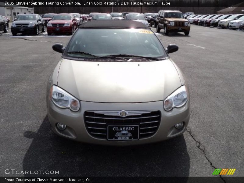 Linen Gold Metallic / Dark Taupe/Medium Taupe 2005 Chrysler Sebring Touring Convertible