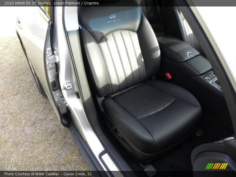 Liquid Platinum / Graphite 2010 Infiniti EX 35 Journey