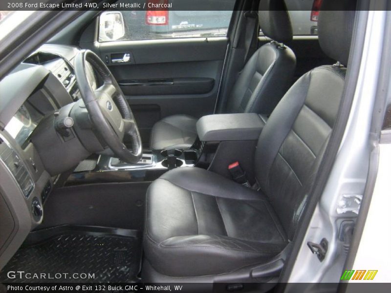 Silver Metallic / Charcoal 2008 Ford Escape Limited 4WD
