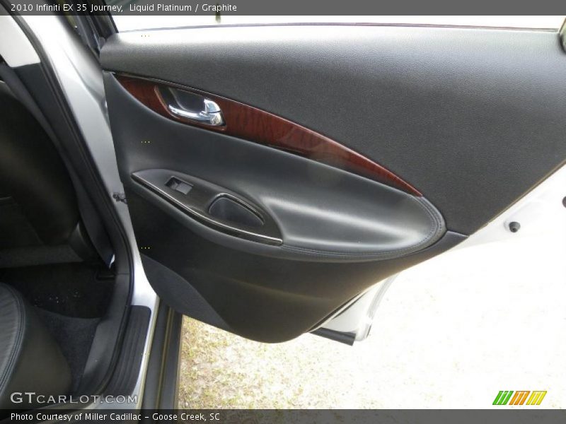 Liquid Platinum / Graphite 2010 Infiniti EX 35 Journey