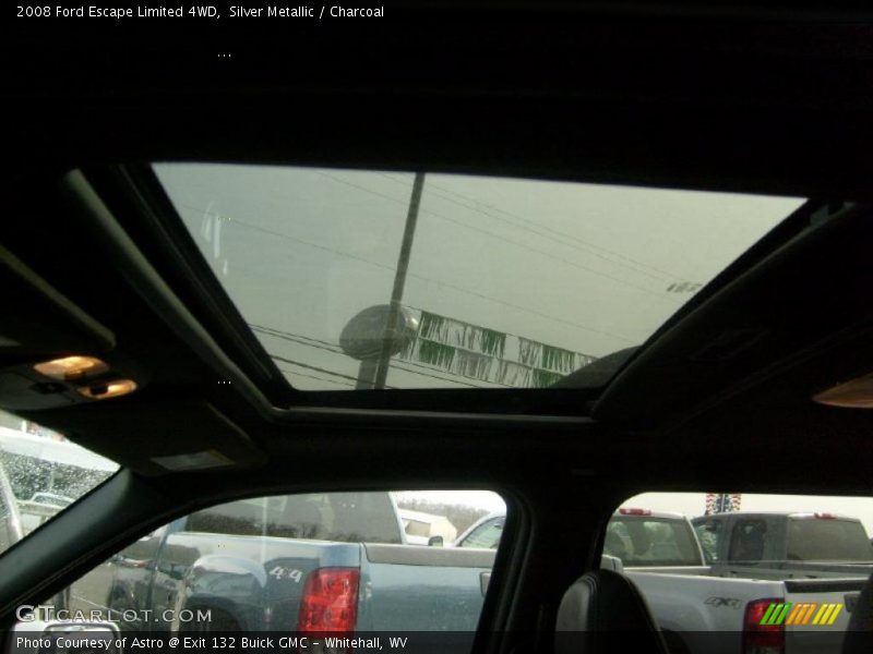 Silver Metallic / Charcoal 2008 Ford Escape Limited 4WD