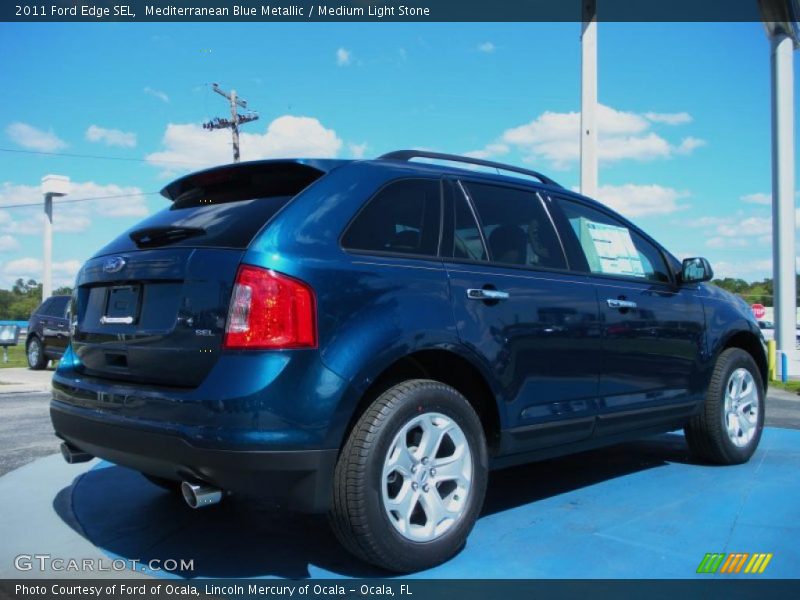  2011 Edge SEL Mediterranean Blue Metallic