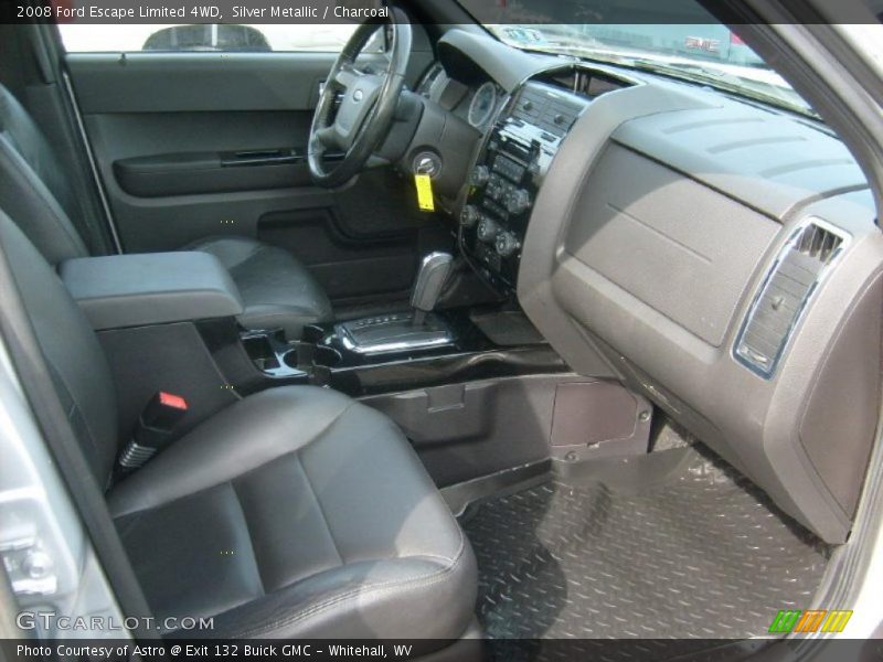 Silver Metallic / Charcoal 2008 Ford Escape Limited 4WD