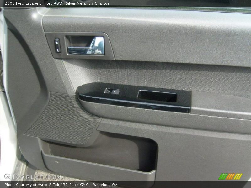 Silver Metallic / Charcoal 2008 Ford Escape Limited 4WD