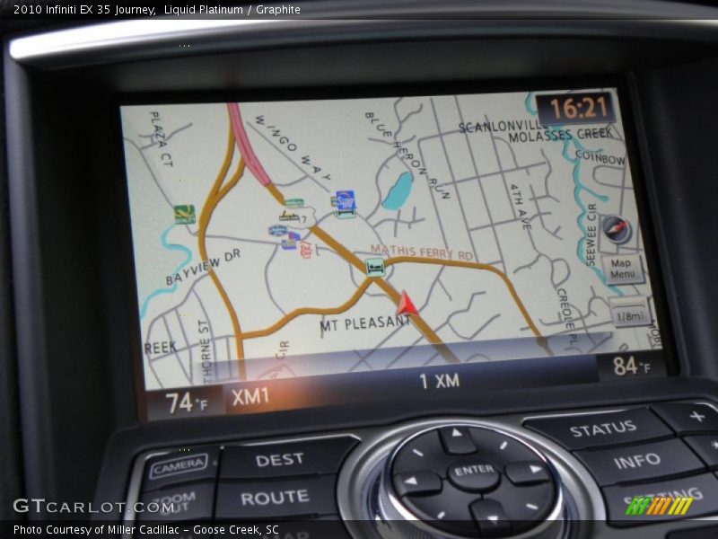 Navigation of 2010 EX 35 Journey