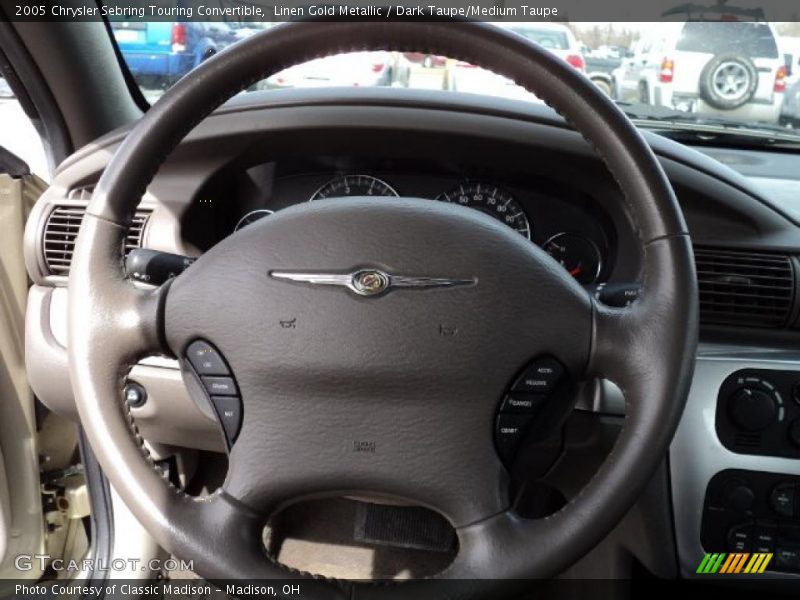 Linen Gold Metallic / Dark Taupe/Medium Taupe 2005 Chrysler Sebring Touring Convertible