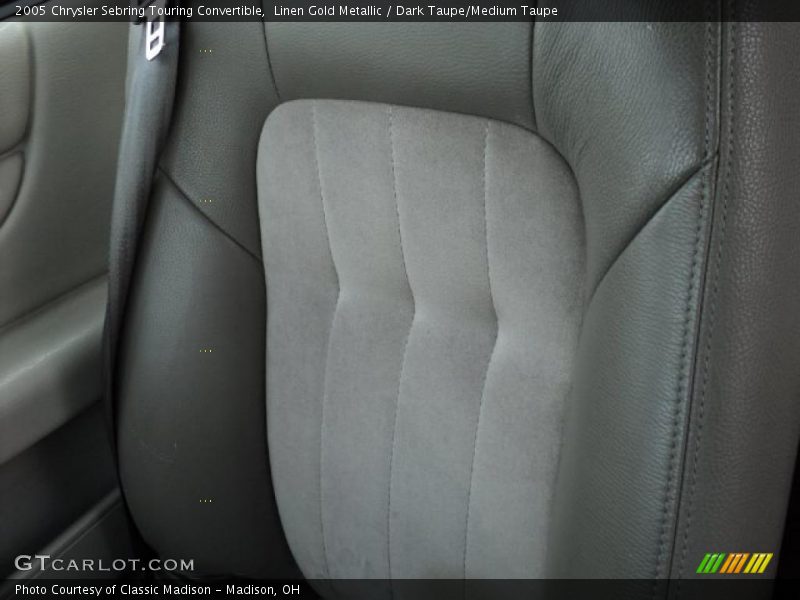 Linen Gold Metallic / Dark Taupe/Medium Taupe 2005 Chrysler Sebring Touring Convertible