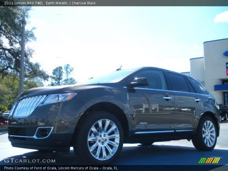 Earth Metallic / Charcoal Black 2011 Lincoln MKX FWD