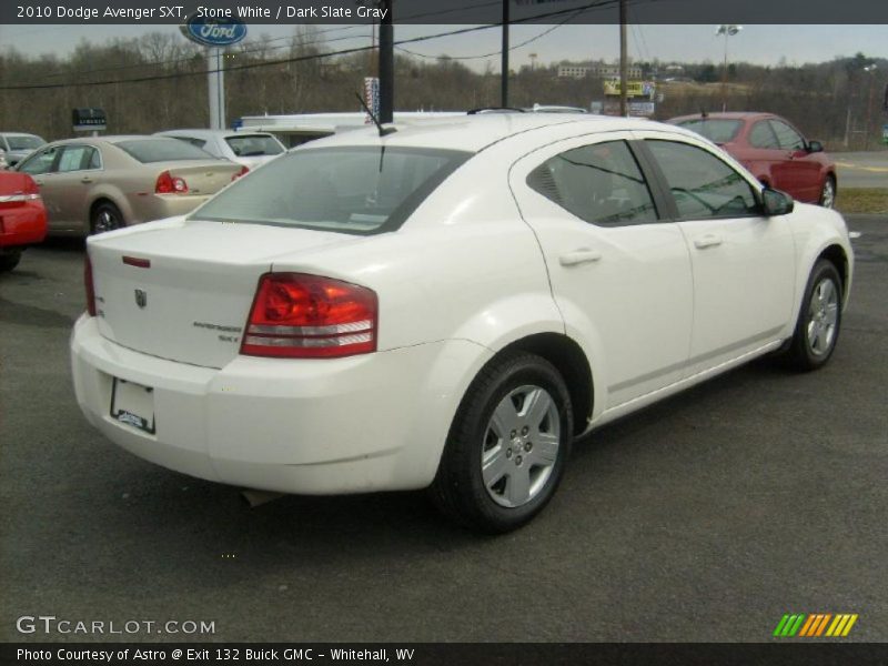 Stone White / Dark Slate Gray 2010 Dodge Avenger SXT