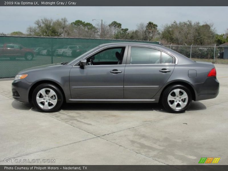  2009 Optima LX Midnight Gray