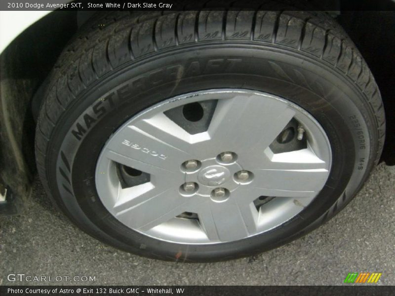 Stone White / Dark Slate Gray 2010 Dodge Avenger SXT