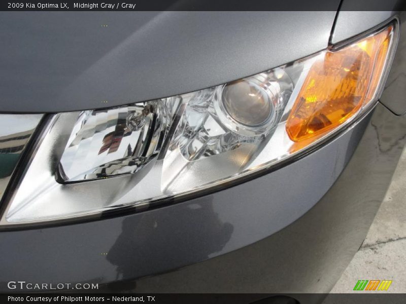 Midnight Gray / Gray 2009 Kia Optima LX