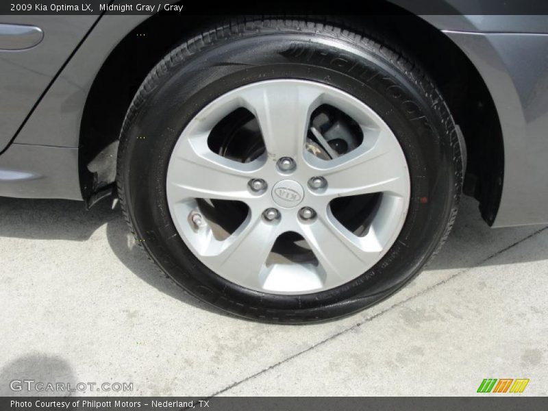 Midnight Gray / Gray 2009 Kia Optima LX