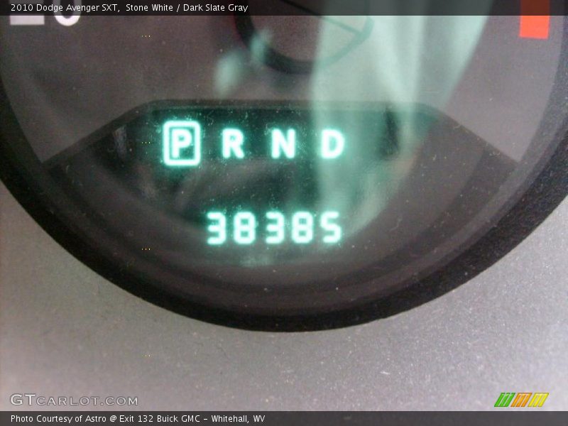 Stone White / Dark Slate Gray 2010 Dodge Avenger SXT