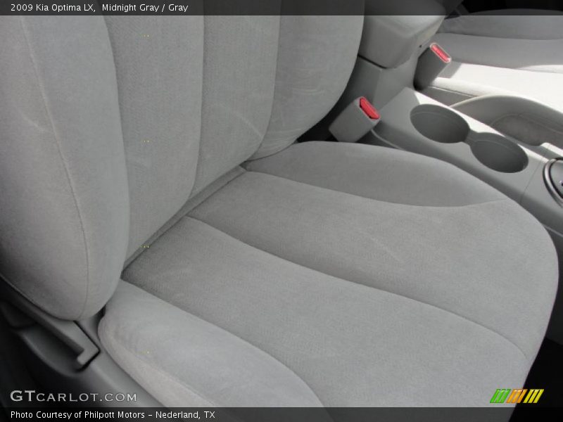 Midnight Gray / Gray 2009 Kia Optima LX