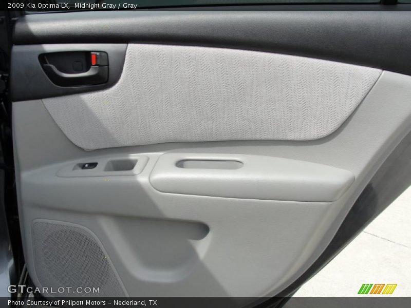Midnight Gray / Gray 2009 Kia Optima LX