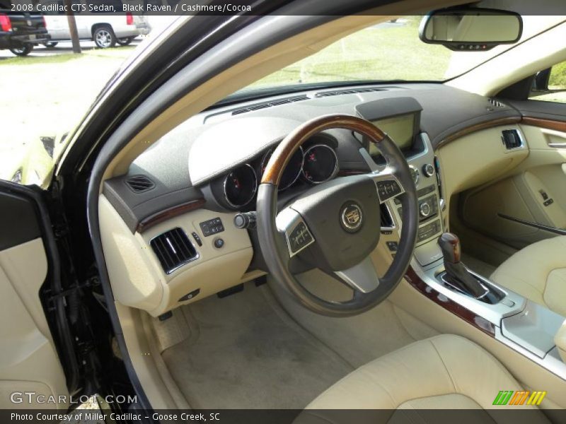 Cashmere/Cocoa Interior - 2008 CTS Sedan 
