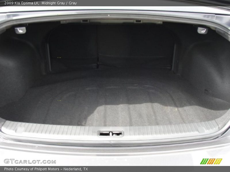 2009 Optima LX Trunk