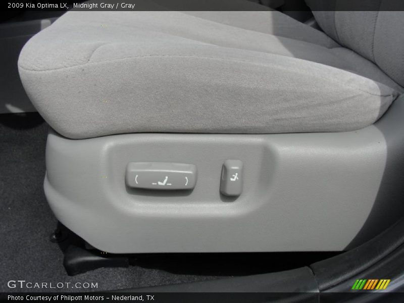 Midnight Gray / Gray 2009 Kia Optima LX