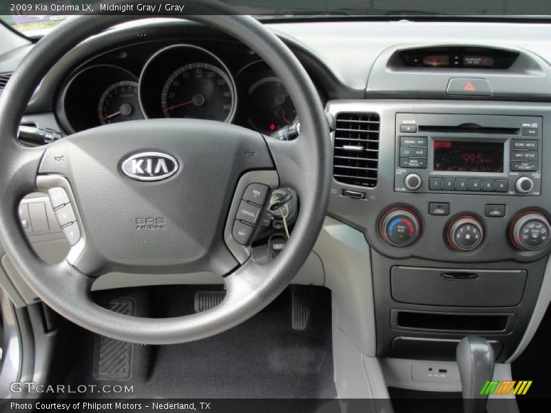 Dashboard of 2009 Optima LX