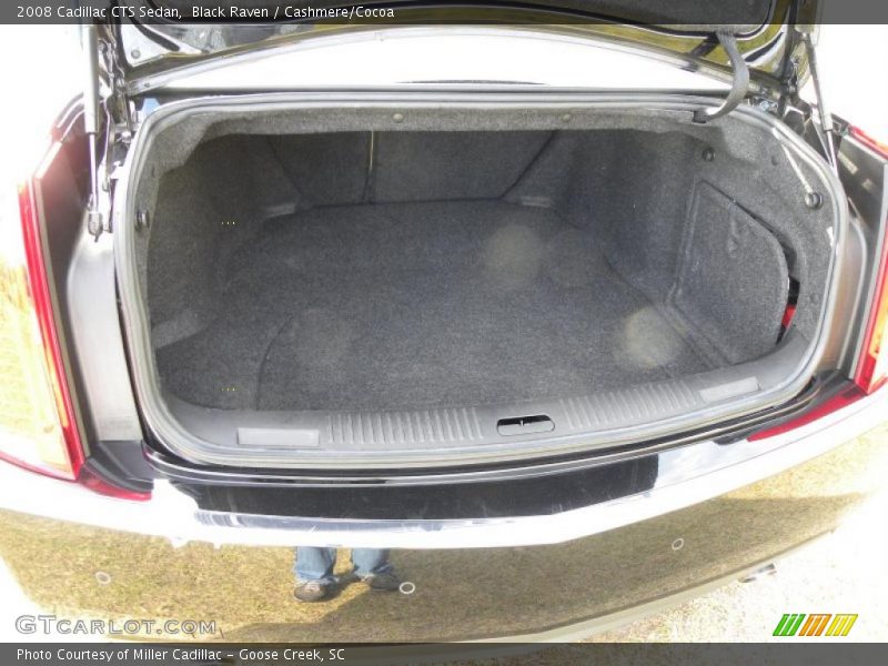  2008 CTS Sedan Trunk