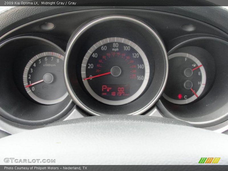  2009 Optima LX LX Gauges