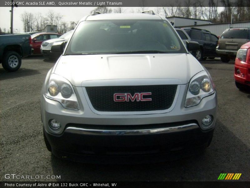 Quicksilver Metallic / Light Titanium 2010 GMC Acadia SLE AWD