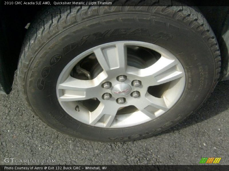 Quicksilver Metallic / Light Titanium 2010 GMC Acadia SLE AWD