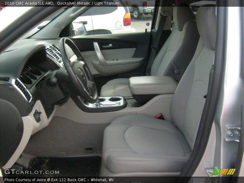 Quicksilver Metallic / Light Titanium 2010 GMC Acadia SLE AWD