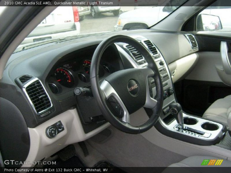 Quicksilver Metallic / Light Titanium 2010 GMC Acadia SLE AWD