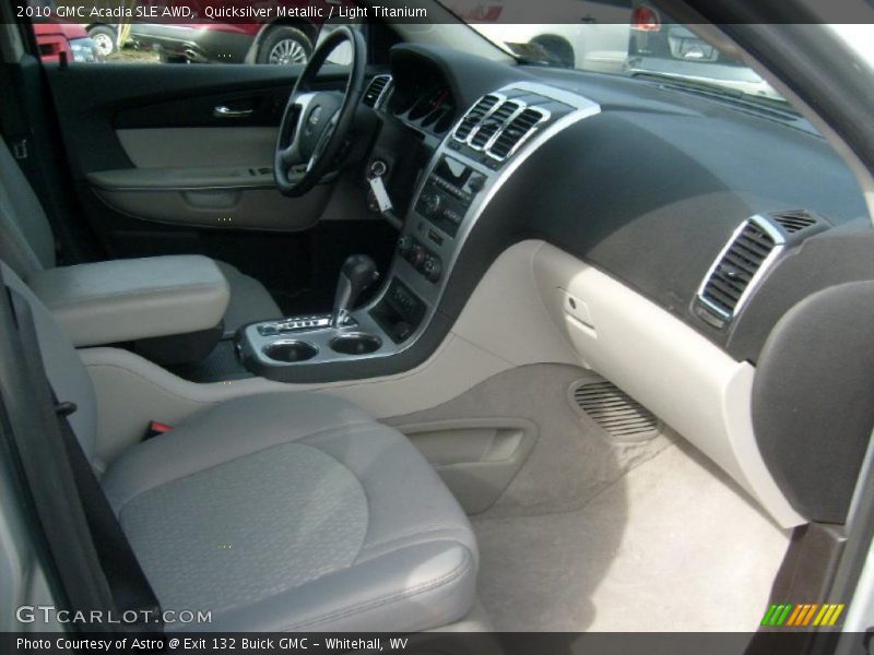 Quicksilver Metallic / Light Titanium 2010 GMC Acadia SLE AWD