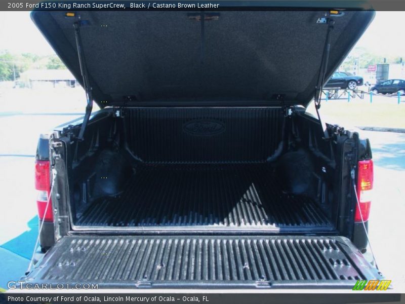 Black / Castano Brown Leather 2005 Ford F150 King Ranch SuperCrew