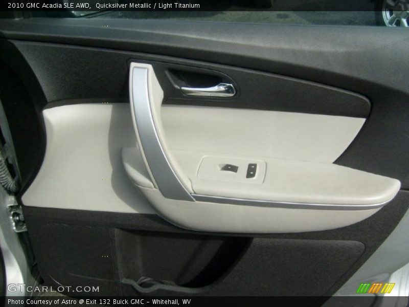 Quicksilver Metallic / Light Titanium 2010 GMC Acadia SLE AWD