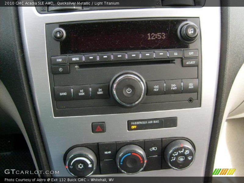 Quicksilver Metallic / Light Titanium 2010 GMC Acadia SLE AWD