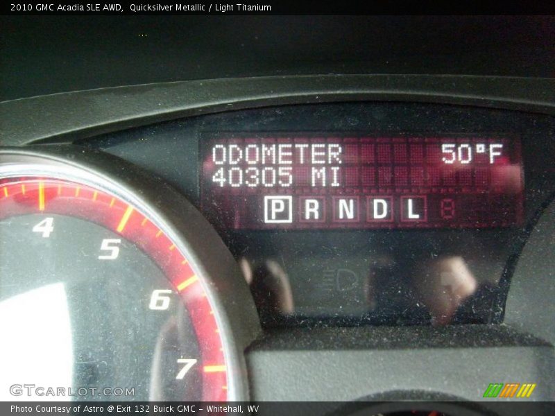 Quicksilver Metallic / Light Titanium 2010 GMC Acadia SLE AWD