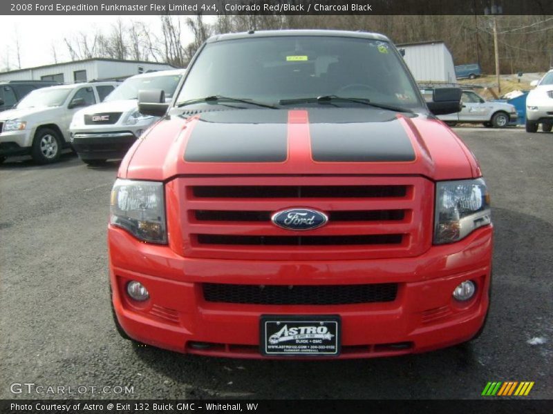 Colorado Red/Black / Charcoal Black 2008 Ford Expedition Funkmaster Flex Limited 4x4