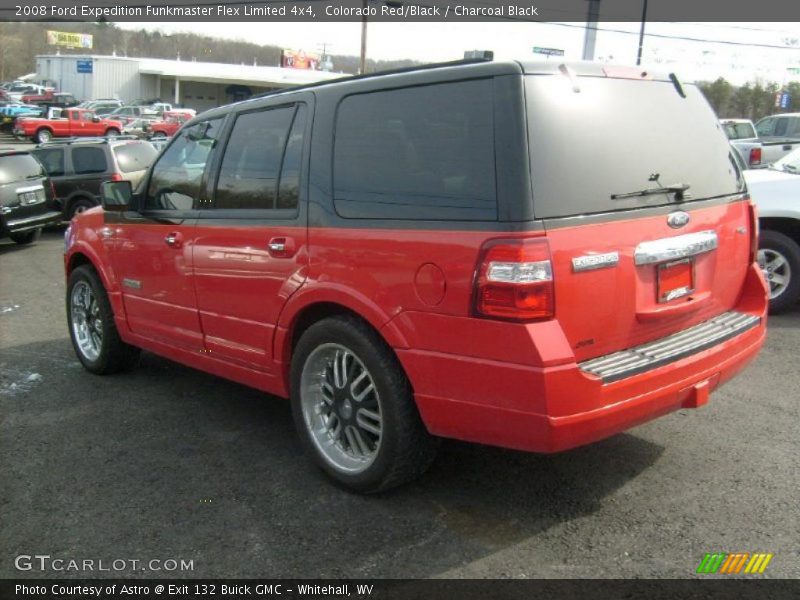 Colorado Red/Black / Charcoal Black 2008 Ford Expedition Funkmaster Flex Limited 4x4