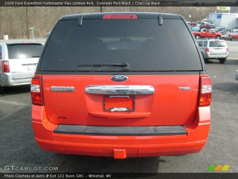 Colorado Red/Black / Charcoal Black 2008 Ford Expedition Funkmaster Flex Limited 4x4