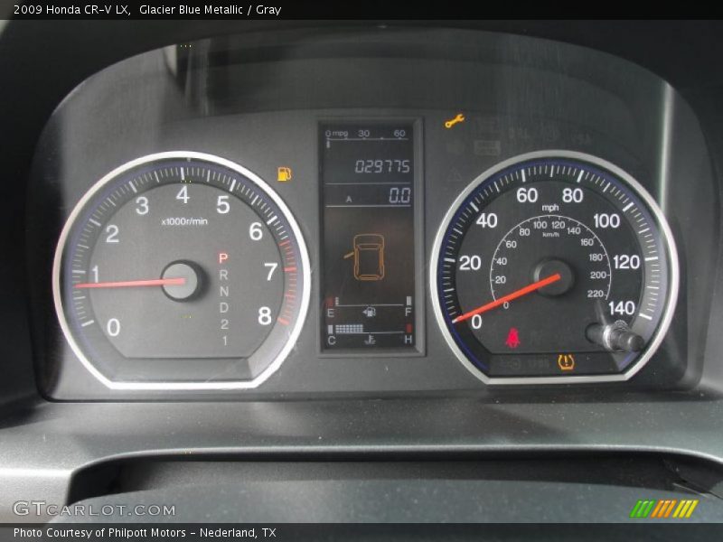  2009 CR-V LX LX Gauges