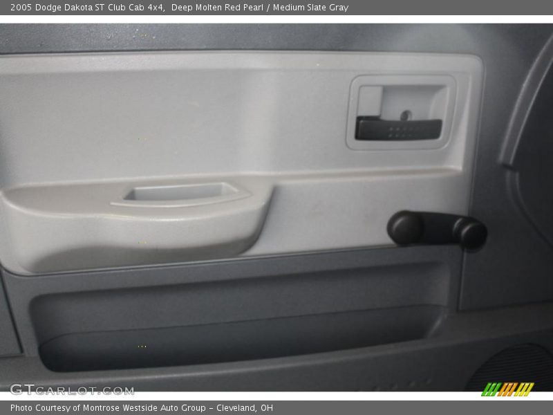 Deep Molten Red Pearl / Medium Slate Gray 2005 Dodge Dakota ST Club Cab 4x4