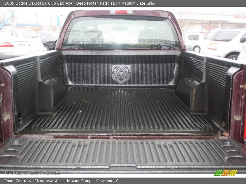 Deep Molten Red Pearl / Medium Slate Gray 2005 Dodge Dakota ST Club Cab 4x4