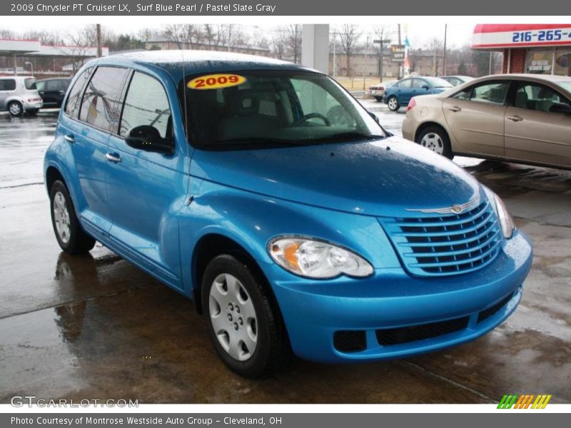 Surf Blue Pearl / Pastel Slate Gray 2009 Chrysler PT Cruiser LX