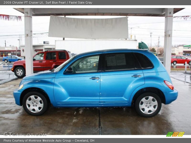 Surf Blue Pearl / Pastel Slate Gray 2009 Chrysler PT Cruiser LX