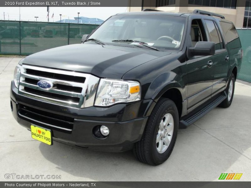 Tuxedo Black / Stone 2010 Ford Expedition EL XLT