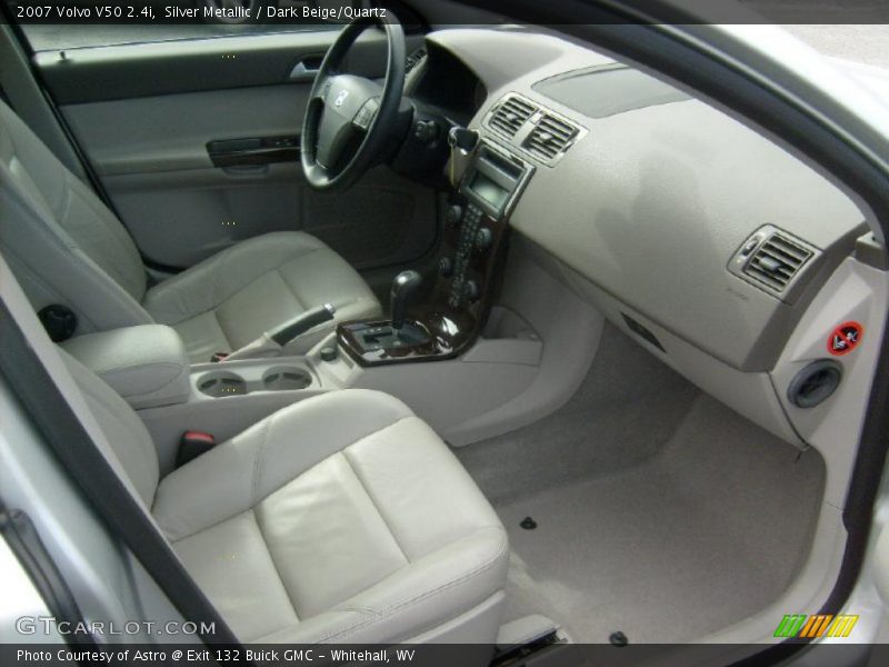  2007 V50 2.4i Dark Beige/Quartz Interior