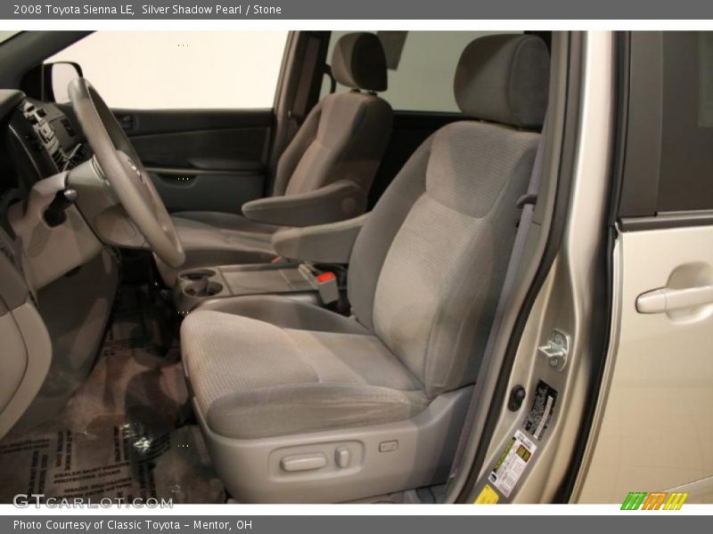 Silver Shadow Pearl / Stone 2008 Toyota Sienna LE