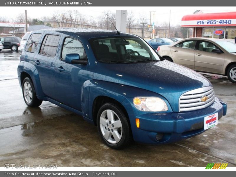 Aqua Blue Metallic / Gray 2010 Chevrolet HHR LT