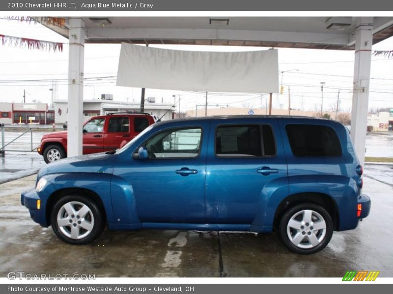 Aqua Blue Metallic / Gray 2010 Chevrolet HHR LT